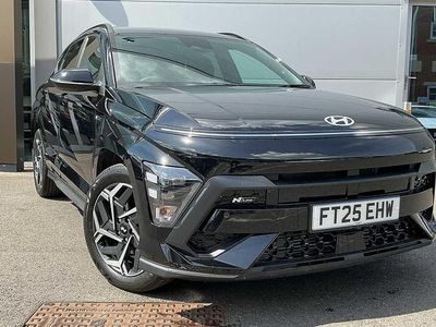 Abyss black Used 2025 Hyundai Kona N Line SUV | £25,990 (A bit pricey)