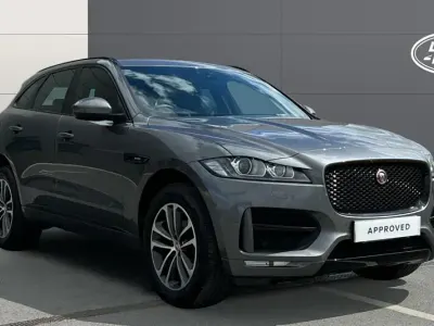 Usado Jaguar F-Pace R-Sport 180 HP (132 kW) 2017 Cinzento SUV