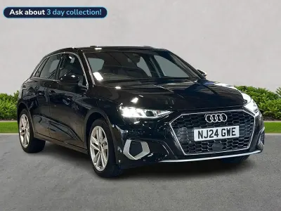 Used Audi A3 Sportback Sport 110 HP (80 kW) 2024 Black Hatchback