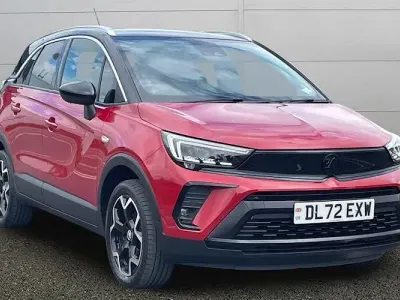 Used Vauxhall Crossland Ultimate 110 HP (80 kW) 2023 Red SUV