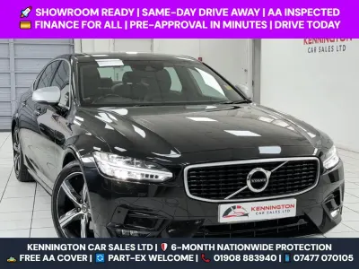 Used Volvo S90 R-Design 190 HP (139 kW) 2018 Black Sedan