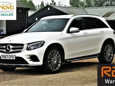 Käytetty Mercedes GLC220 AMG line 170 HP (125 kW) 2017 Valkoinen Farmari