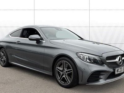 Used Mercedes C300 AMG Line Premium 245 HP (180 kW) 2020 Grey Coupe