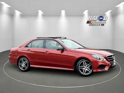 Used Mercedes E220 Premium 2016 Red Sedan