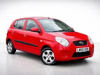 Used Kia Picanto 64 HP (47 kW) 2009 Red Hatchback