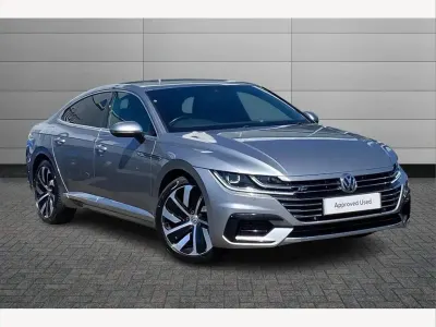 Begagnad VW Arteon R-line 150 HK (110 kW) 2018 Silver Halvkombi