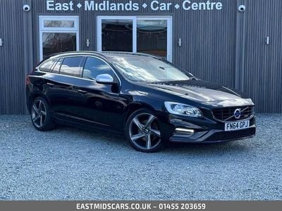 Used Volvo V60 R-Design 181 HP (133 kW) 2014 Black Estate