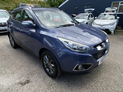 Used Hyundai ix35 SE 115 HP (84 kW) 2014 Blue SUV
