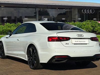 Used Audi A5 Black Edition 245 HP (180 kW) 2023 White Coupe