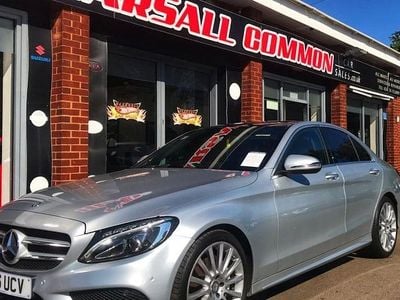 Silver Used 2016 Mercedes C200 AMG Line Premium Sedan | £14,000 (Fair price)