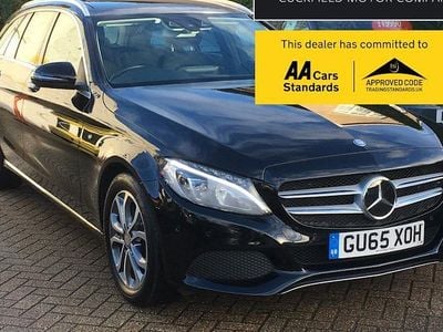 Black Used 2015 Mercedes C200 Premium Plus Estate | £16,990 (Expensive)