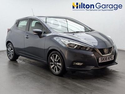 Grey Used 2018 Nissan Micra Acenta Hatchback | £7,450 (Fair price)