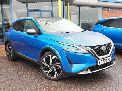 Used Nissan Qashqai Tekna+ 158 HP (116 kW) 2022 Blue SUV