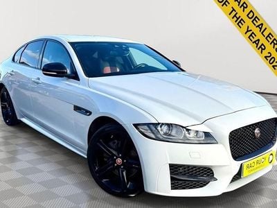 White Used 2018 Jaguar XF R-Sport Sedan | £11,399 (Fair price)