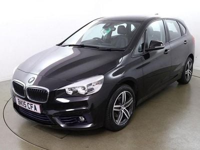 Black Used 2015 BMW 218 Sport Line Hatchback | £6,980 (Fair price)
