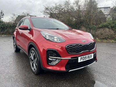 Used Kia Sportage GT-Line 174 HP (127 kW) 2019 Red SUV