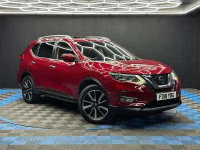 Used Nissan X-Trail Tekna 130 HP (95 kW) 2018 Red SUV