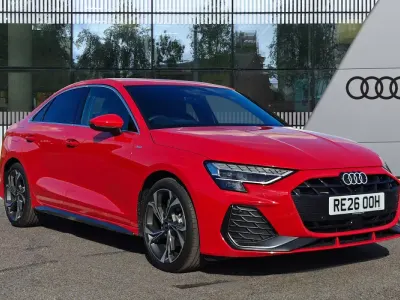 Used Audi A3 S-Line 2026 Red Sedan