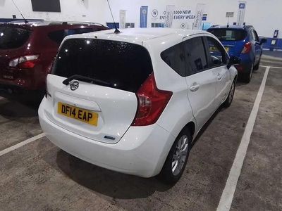 Used Nissan Note Acenta Premium 80 HP (58 kW) 2014 White Hatchback