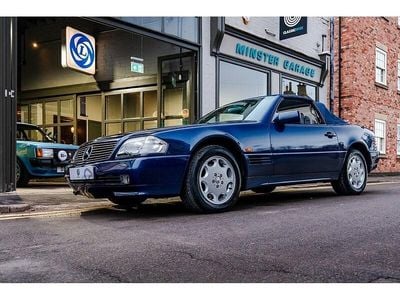 Used Mercedes SL600 1995 Blue Cabriolet