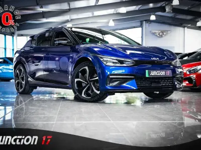 Used Kia EV6 GT-Line S 166 kW (226 HP) 2023 Blue SUV