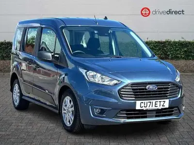 Used Ford Tourneo Zetec 120 HP (88 kW) 2021 Blue MPV