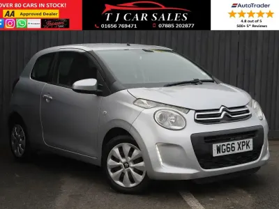 Used Citroën C1 Feel 68 HP (50 kW) 2017 Grey Hatchback