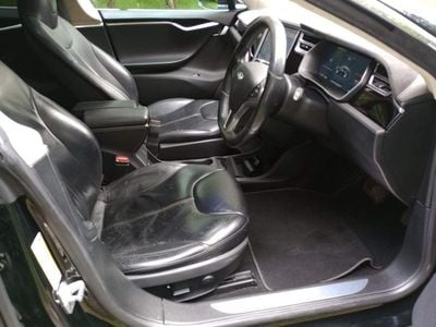 Used Tesla Model S 278 kW (379 HP) 2014 Black Hatchback