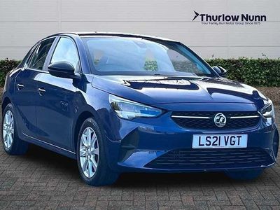 Used Vauxhall Corsa S 100 HP (73 kW) 2021 Navy blue Hatchback
