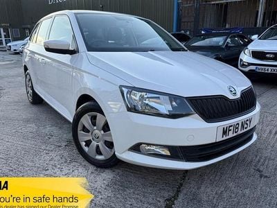 White Used 2018 Skoda Fabia Estate | £7,295 (Good price)