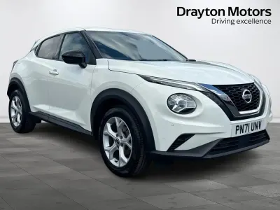 Used Nissan Juke N-Connecta 114 HP (83 kW) 2021 White SUV