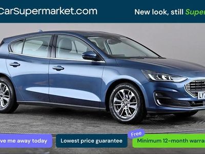 Used Ford Focus Titanium 125 HP (91 kW) 2023 Blue Hatchback