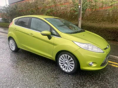 Used Ford Fiesta Titanium 96 HP (70 kW) 2009 Green Hatchback