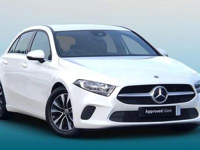 Polar white Used 2020 Mercedes A180 SE Hatchback | £15,295 (Fair price)