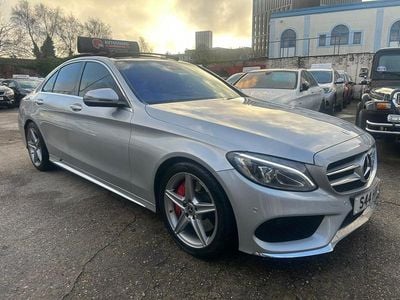 Silver Used 2017 Mercedes C250 AMG Line Premium Plus Sedan | £11,490 (Good price)
