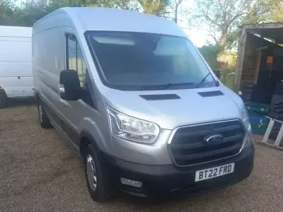 Used Ford Transit Trend 130 HP (95 kW) 2022 Silver Van