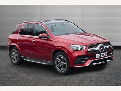 Käytetty Mercedes GLE350 AMG line 272 HP (200 kW) 2019 Punainen Katumaasturi