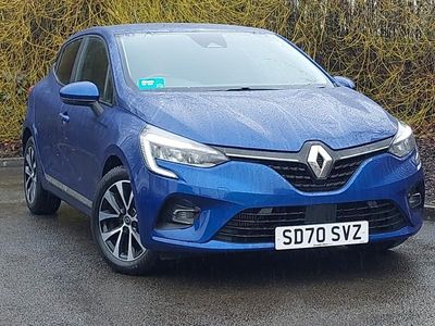 Usado Renault Clio V RS Line 2020 Azul Utilitario