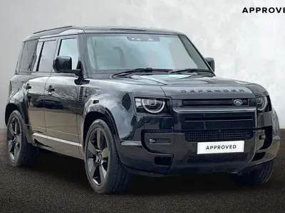 Used Land Rover Defender HSE Dynamic 350 HP (257 kW) 2025 Santorini black SUV