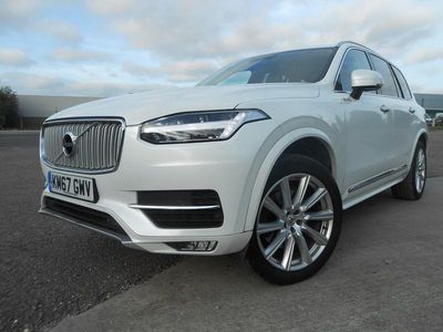 White Used 2017 Volvo XC90 Inscription SUV | £19,495 (Fair price)