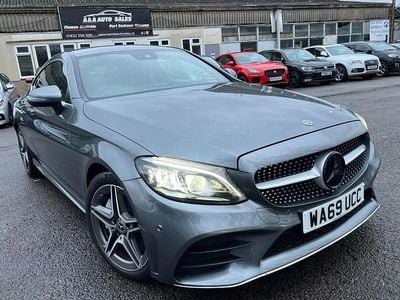 Used Mercedes C300 AMG Line Premium 245 HP (180 kW) 2019 Grey Coupe
