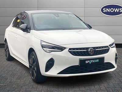 White Used 2020 Vauxhall Corsa-e Elite Hatchback | £11,991 (A bit pricey)