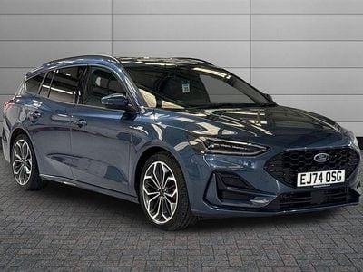 Used Ford Focus ST-Line X 155 HP (114 kW) 2024 Blue Estate