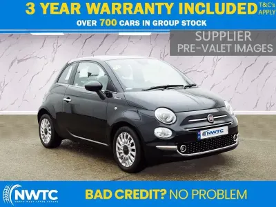 Used Fiat 500 Dolcevita 70 HP (51 kW) 2022 Black Hatchback