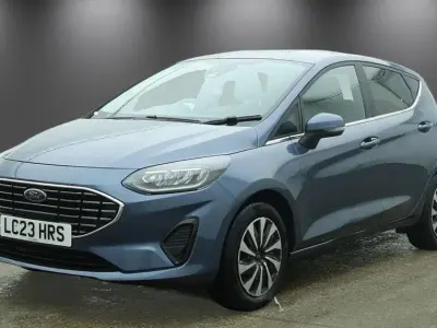 Usado Ford Fiesta Titanium 100 HP (73 kW) 2023 Azul Citadino