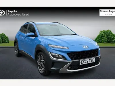 Used Hyundai Kona Premium 141 HP (103 kW) 2022 Blue SUV