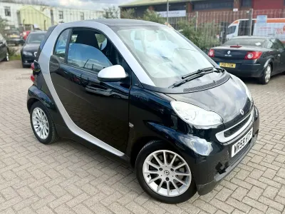 Used Smart ForTwo Coupé Passion 45 HP (33 kW) 2009 Black Coupe