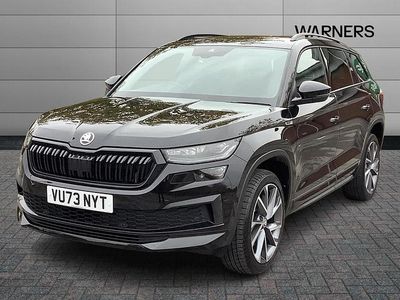 Used Skoda Kodiaq SportLine 148 HP (108 kW) 2023 Black SUV