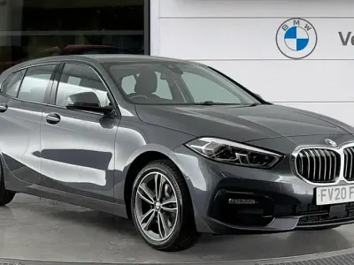 Used BMW 118 Sport Line 140 HP (102 kW) 2020 Grey Hatchback