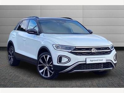 Used VW T-Roc Design 150 HP (110 kW) 2025 Ascot grey with black roof SUV